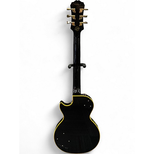 Used Epiphone Les Paul Custom Ebony Solid Body Electric Guitar