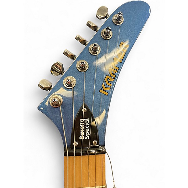 Used Kramer Baretta Special Blue Solid Body Electric Guitar