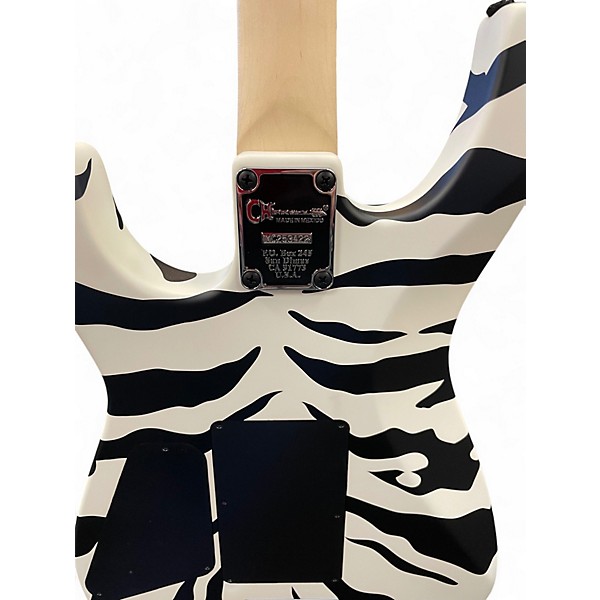 Used Charvel Pro-Mod DK Signature Satchel Model White Bengal Solid Body Electric Guitar