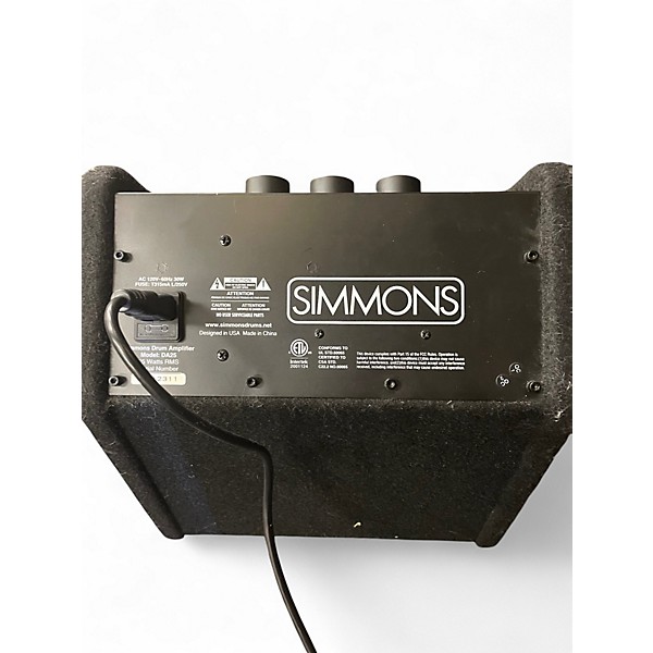 Used Simmons DA25 Drum Amplifier