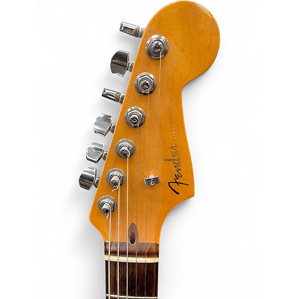 Used Fender American Ultra Stratocaster HSS Cobra Blue Solid Body Electric Guitar