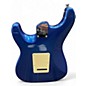 Used Fender American Ultra Stratocaster HSS Cobra Blue Solid Body Electric Guitar