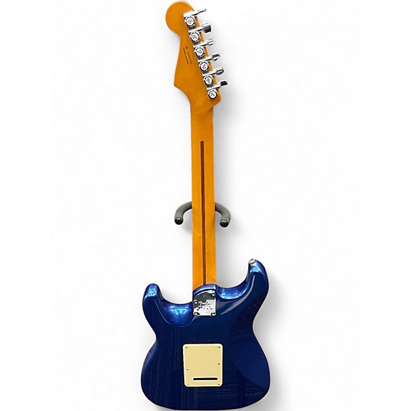 Used Fender American Ultra Stratocaster HSS Cobra Blue Solid Body Electric Guitar