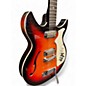Vintage 1969 Harmony Rebel H82 3 Color Sunburst Hollow Body Electric Guitar