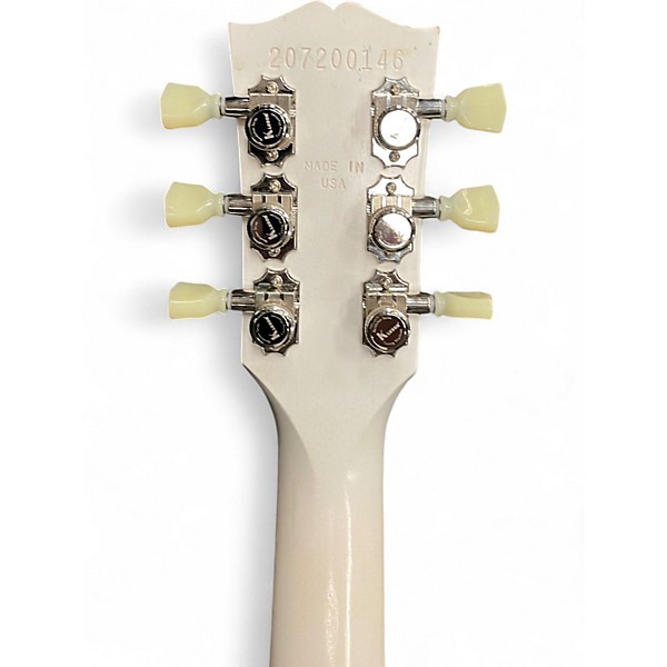 Used 2020 Gibson Les Paul Special Tribute P-90 Arctic White Solid Body Electric Guitar