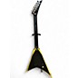 Used Jackson RRX24 Black with Yellow bevels Solid Body Electric Guitar