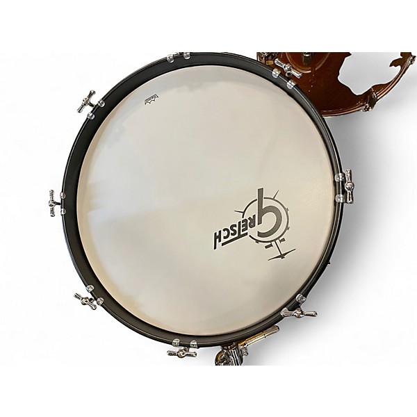 Used Gretsch Drums 3 Piece Brooklyn Series GOLD SPARKLE NITRON Drum Kit