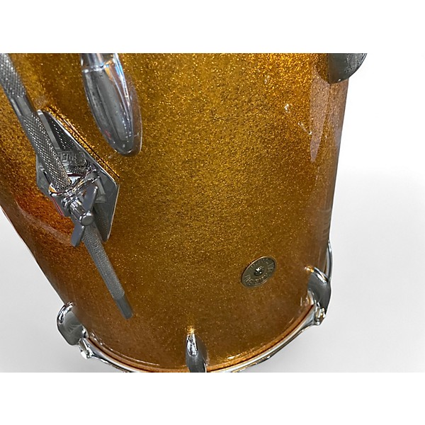 Used Gretsch Drums 3 Piece Brooklyn Series GOLD SPARKLE NITRON Drum Kit