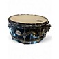 Used DW 6.5X14 Design Series Black Nickel Over Brass Black Brass Drum