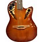 Used Ovation Cs 255 2 Color Sunburst 12 String Acoustic Electric Guitar