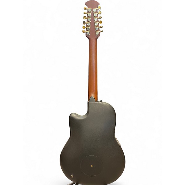 Used Ovation Cs 255 2 Color Sunburst 12 String Acoustic Electric Guitar