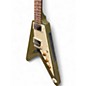 Used Epiphone Flying V Olive Green Solid Body Electric Guitar