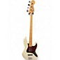 Used Fender Standard Jazz Bass Arctic White Electric Bass Guitar thumbnail