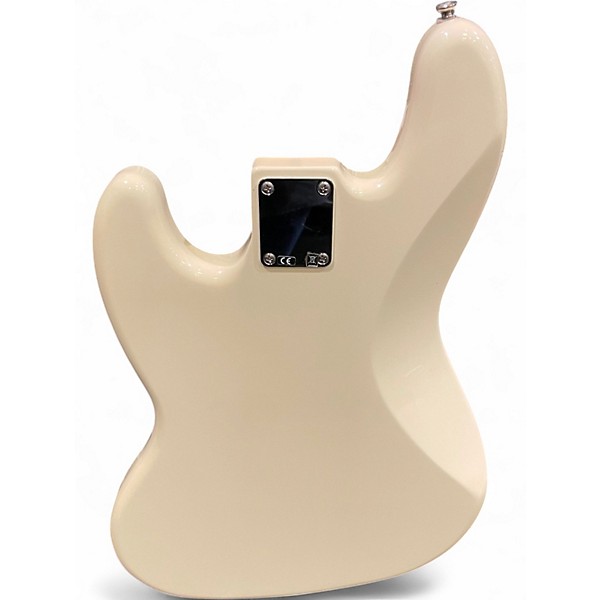 Used Fender Standard Jazz Bass Arctic White Electric Bass Guitar