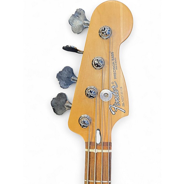Used Fender Standard Precision Bass Black Electric Bass Guitar
