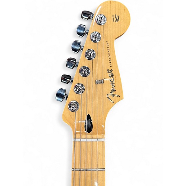 Used 2019 Fender Player Stratocaster Black Solid Body Electric Guitar
