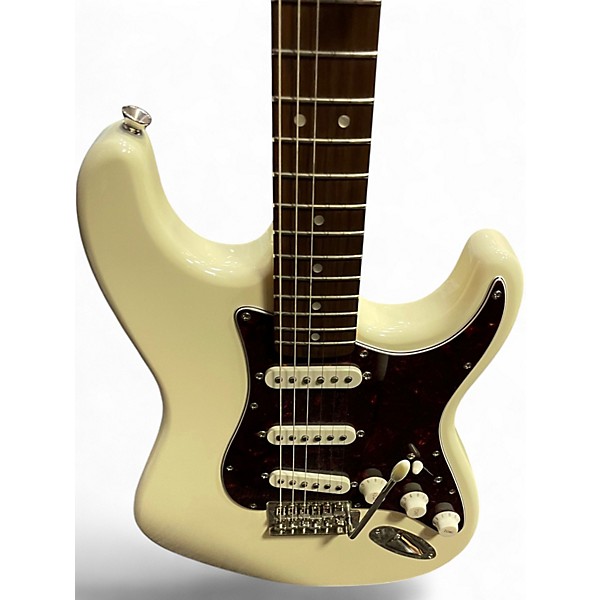 Used Squier CLASSIC VIBE 70S STRATOCASTER Olympic White Solid Body Electric Guitar
