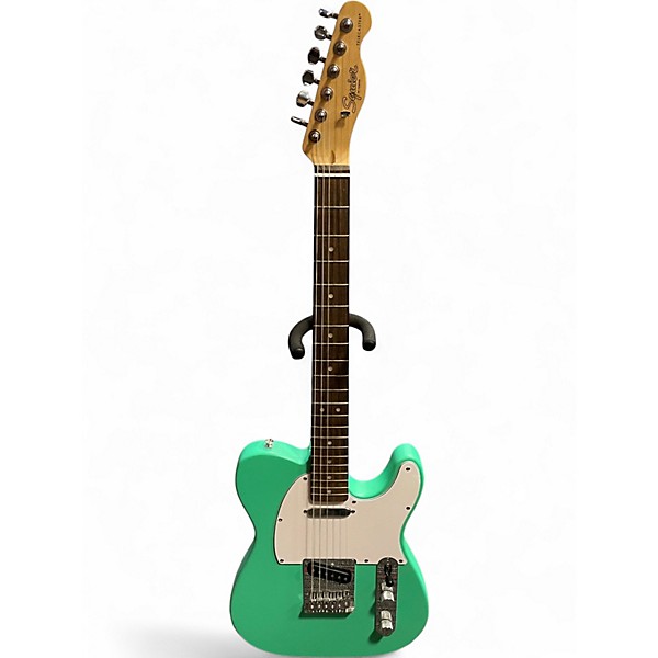 Used Squier DEBUT TELECASTER Seafoam Green Solid Body Electric Guitar