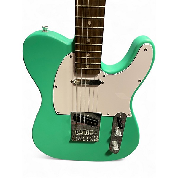 Used Squier DEBUT TELECASTER Seafoam Green Solid Body Electric Guitar