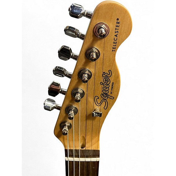 Used Squier DEBUT TELECASTER Seafoam Green Solid Body Electric Guitar
