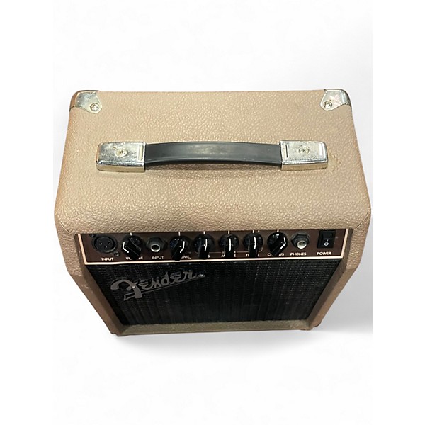 Used Fender Acoustasonic 15 Acoustic Guitar Combo Amp