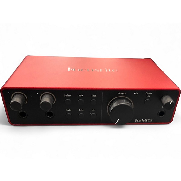 Used Focusrite Scarlett 2i2 Gen 4 Audio Interface