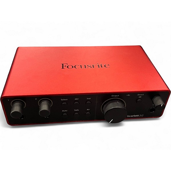 Used Focusrite Scarlett 2i2 Gen 4 Audio Interface