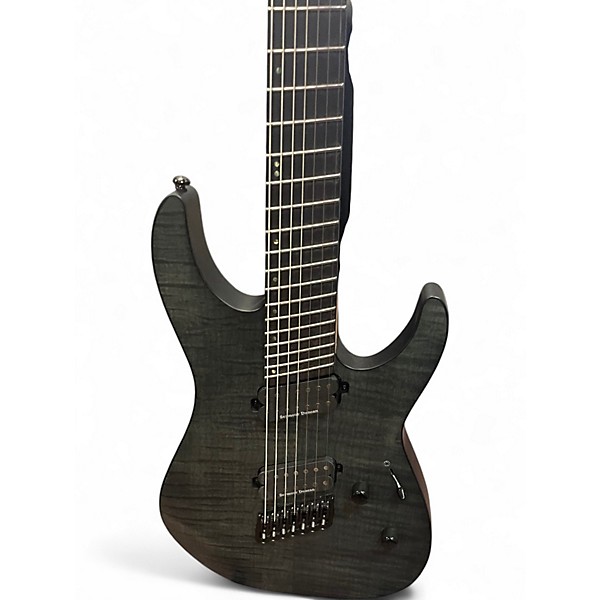 Used ESP LTD M1007MS Deluxe Satin Black Solid Body Electric Guitar