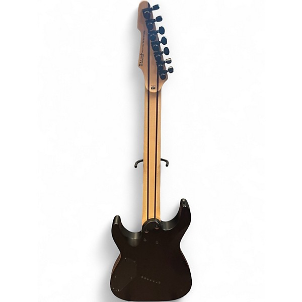 Used ESP LTD M1007MS Deluxe Satin Black Solid Body Electric Guitar