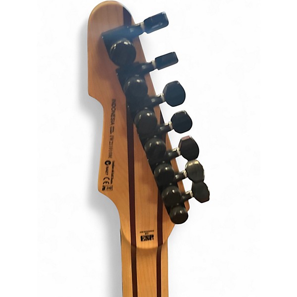 Used ESP LTD M1007MS Deluxe Satin Black Solid Body Electric Guitar