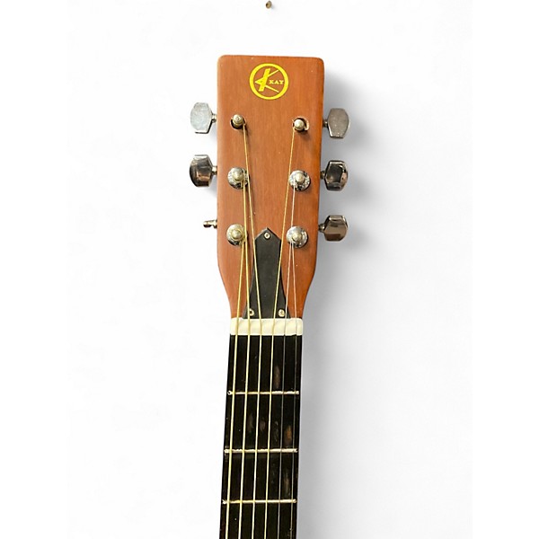 Used Kay K475 Worn Natural Acoustic Guitar