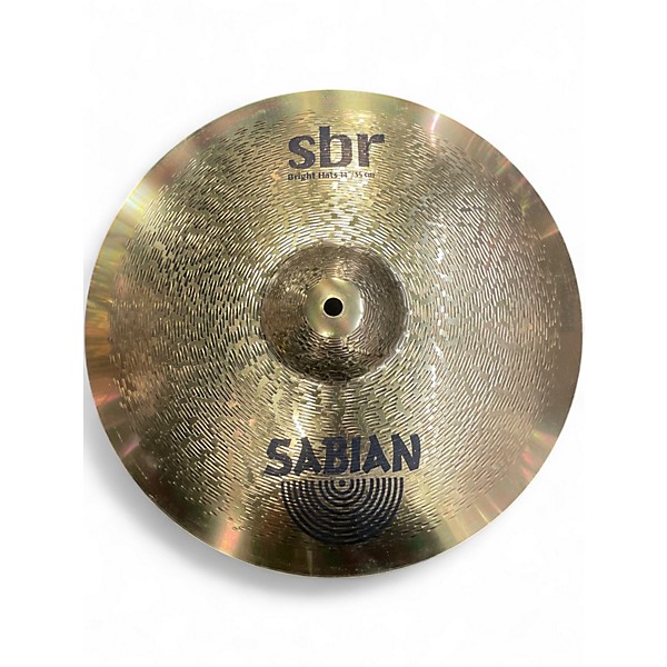 Used SABIAN 14in SBR Hi Hat Pair Cymbal