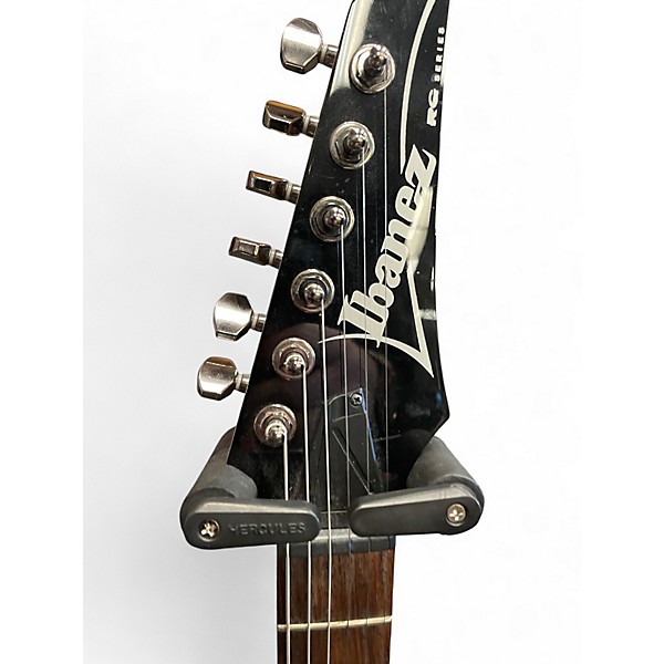 Used Ibanez rg421pb Ocean Blue Burst Solid Body Electric Guitar