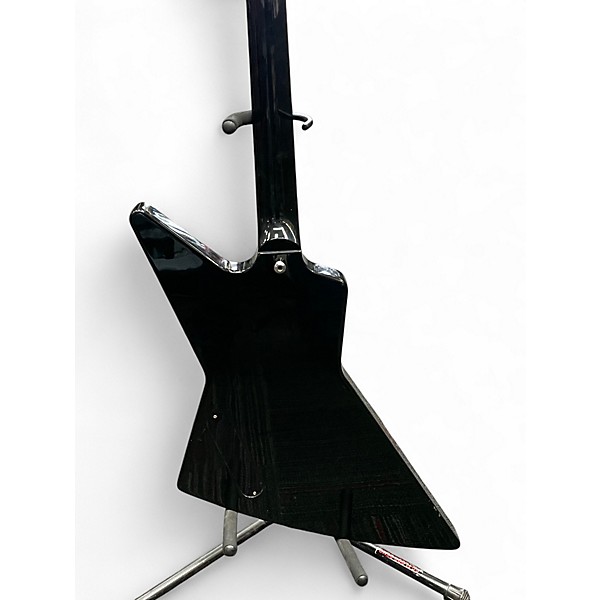 Used 2008 Gibson Explorer Black Solid Body Electric Guitar