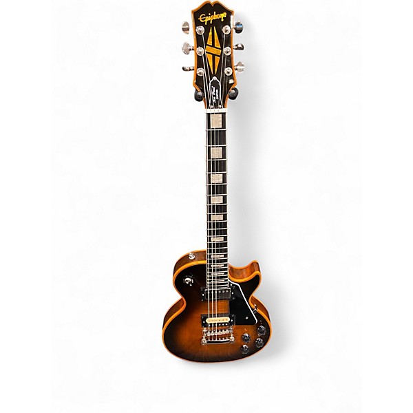 Used Epiphone Les Paul Custom Widow Guitar Center-Exclusive Orange Burst Solid Body Electric Guitar