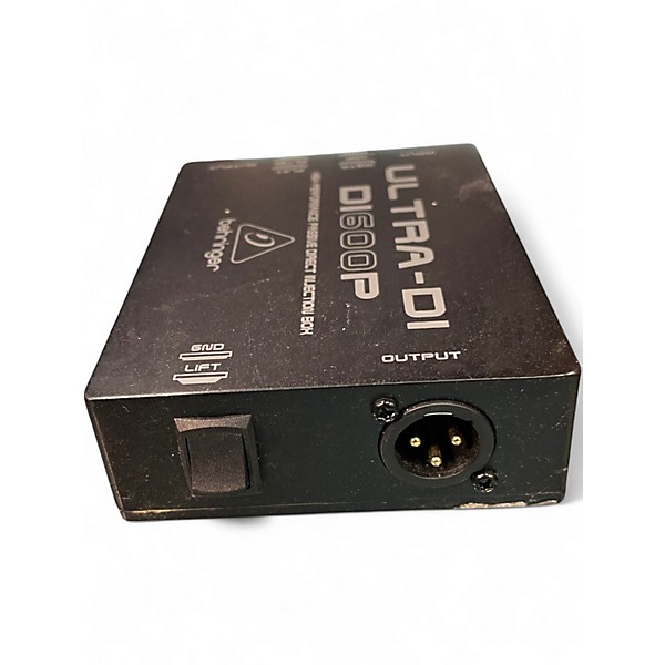 Used Behringer DI600P Passive Direct Box