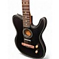 Used Fender Acoustasonic Telecaster Black Acoustic Electric Guitar