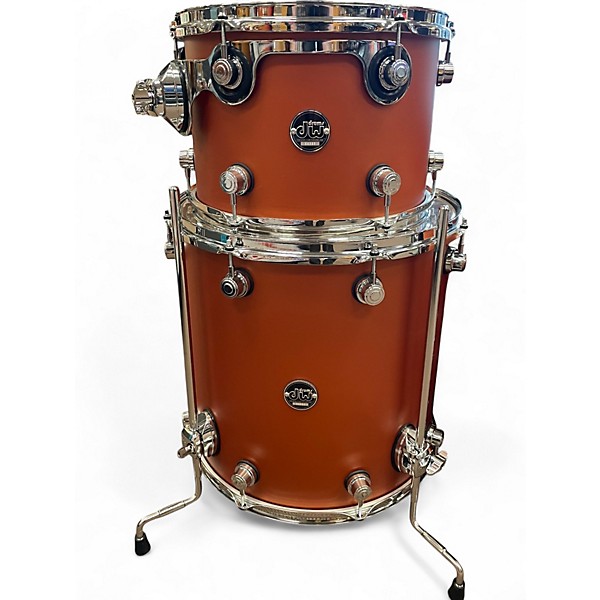 Used DW 3 Piece 3 PC PERFORMANCE AMERICAN RUST Drum Kit