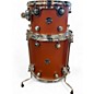 Used DW 3 Piece 3 PC PERFORMANCE AMERICAN RUST Drum Kit