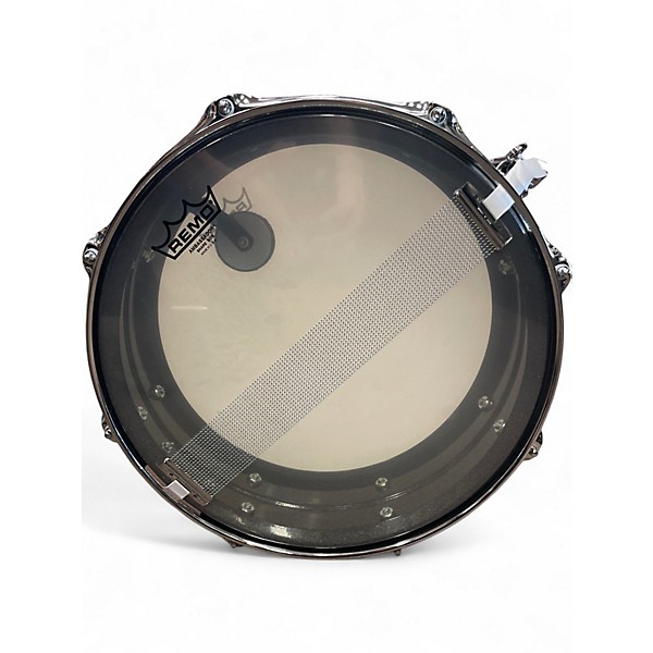 Used Ludwig 5X14 Acrolite Snare BLACK GALAXY Drum