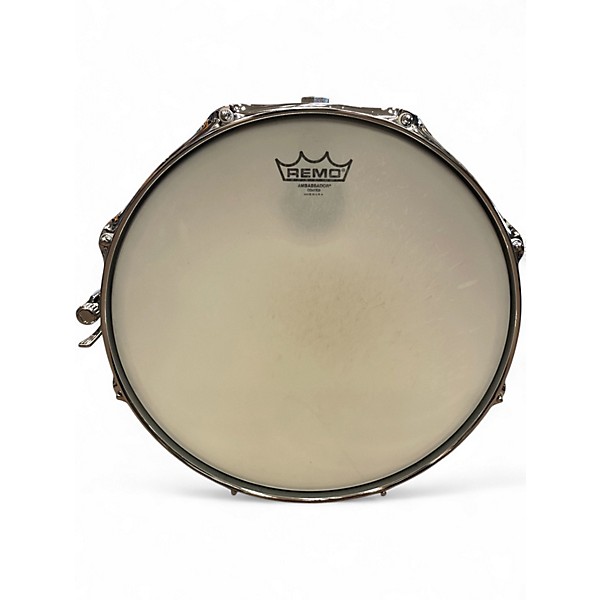 Used Ludwig 5X14 Acrolite Snare BLACK GALAXY Drum