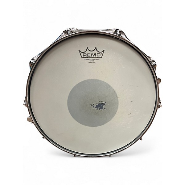 Used Yamaha 6.5in SD465AMK Signature Manu Katche Snare Black Drum