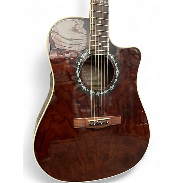 Used Fender T Bucket 300CE Natural Acoustic Electric Guitar