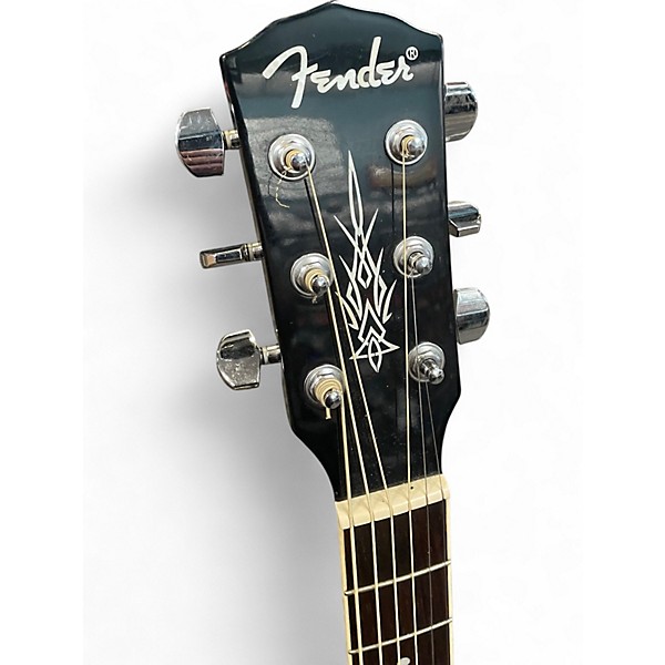 Used Fender T Bucket 300CE Natural Acoustic Electric Guitar