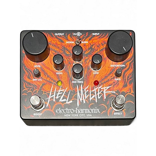 Used Electro-Harmonix Hell Melter Effect Pedal