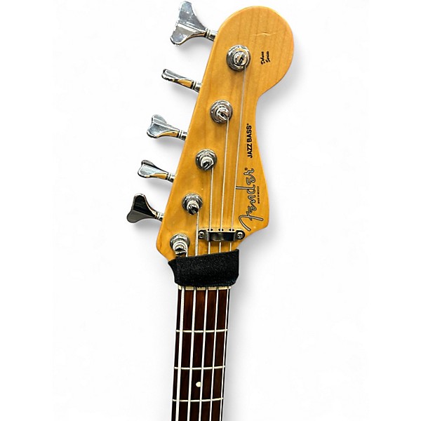 Used Fender Deluxe Active Jazz Bass 2 Color Sunburst Electric Bass Guitar