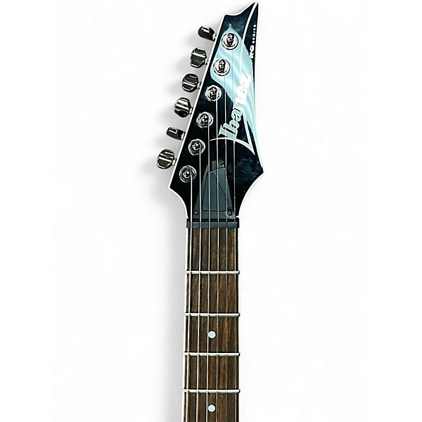 Used Ibanez RG321MHE Black Solid Body Electric Guitar