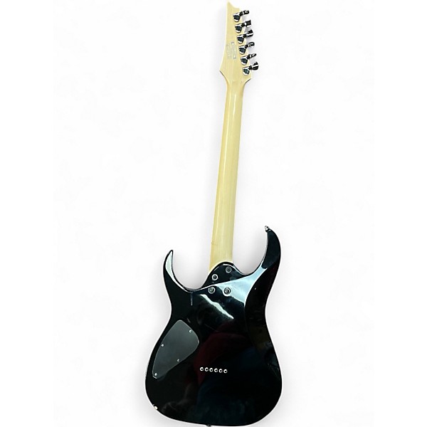 Used Ibanez RG321MHE Black Solid Body Electric Guitar