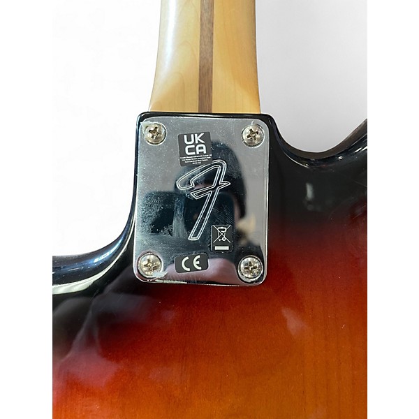 Used Fender Player Jaguar HS 3 Tone Sunburst Solid Body Electric Guitar