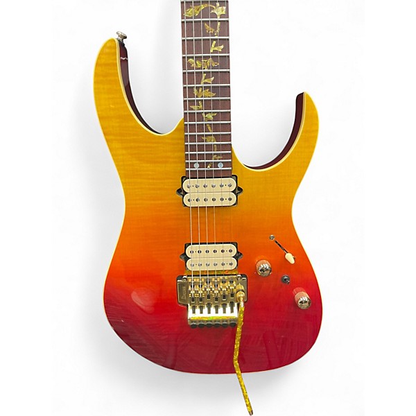 Used Ibanez RG420HPFM AUTUMN LEAF GRADATION Solid Body Electric Guitar
